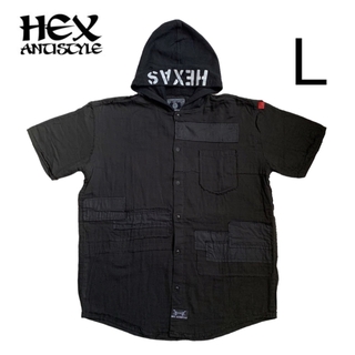 ヘックスアンチスタイル(HEX ANTISTYLE)の未使用 HEXANTISTYLE  ヘックス 半袖シャツ 黒(シャツ)