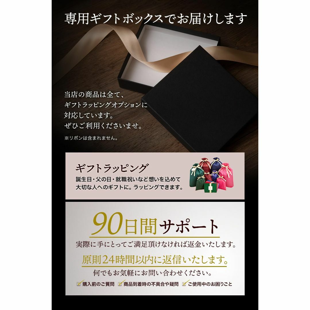 【色: 2.ダークブラウン】財布 メンズ 2つ折り 【証明書付イタリアンレザー】 メンズのバッグ(その他)の商品写真