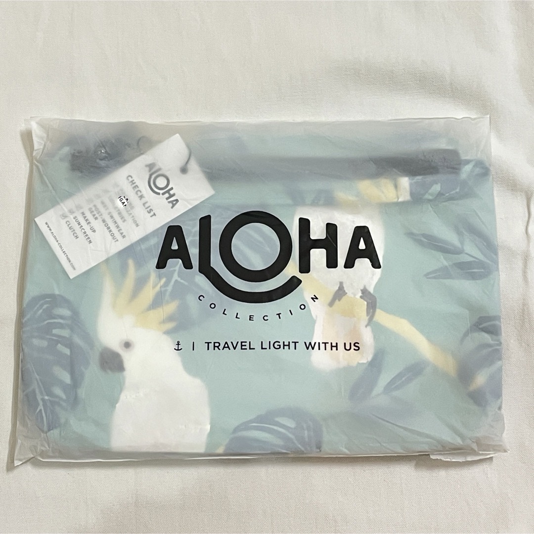 新品・タグ付き Aloha Collection ポーチ S レディースのファッション小物(ポーチ)の商品写真