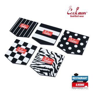 Cookman コースター 5枚セットPocket Coaster Mono(テーブル用品)