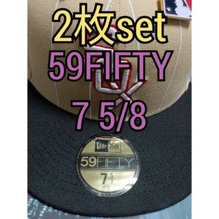 ニューエラー(NEW ERA)の59FIFTY 7と5/8サイズ2枚‼️NEW ERA‼️(その他)