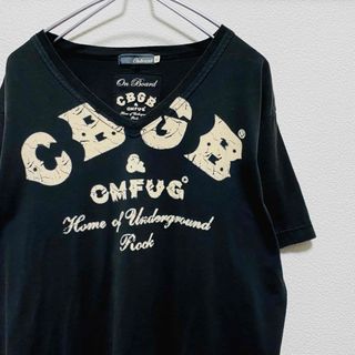 一点物　On board CBGB 再構築　デカロゴ  Tシャツ