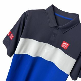 ユニクロ(UNIQLO)のユニクロ 2015 全仏オープン 錦織圭 着用モデル 半袖 ポロシャツ メンズ(ウェア)