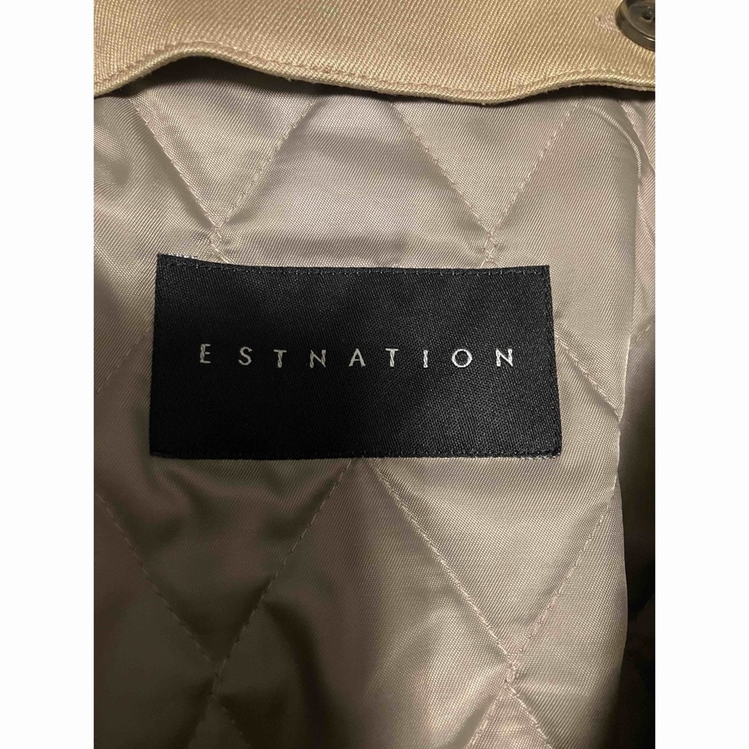 ESTNATION(エストネーション)のESTNATION エストネーション トレンチコート ライナー付き　メンズ　L メンズのジャケット/アウター(トレンチコート)の商品写真