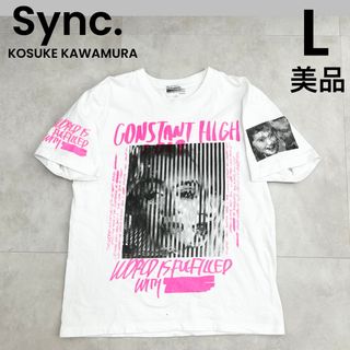 【Sync. 】KOSUKE KAWAMURA Tシャツ コラージュ L 美品