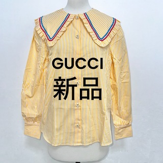 Gucci - 【GUCCI】新品 Vault x LA VESTE フリルブラウス