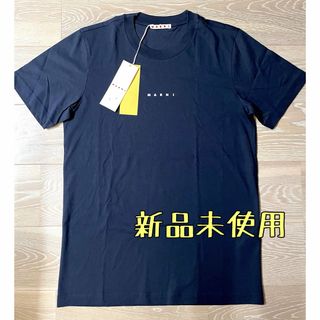 マルニ(Marni)の【新品未使用】マルニ　MARNI メンズ　Tシャツ　ネイビー　46(Tシャツ/カットソー(半袖/袖なし))