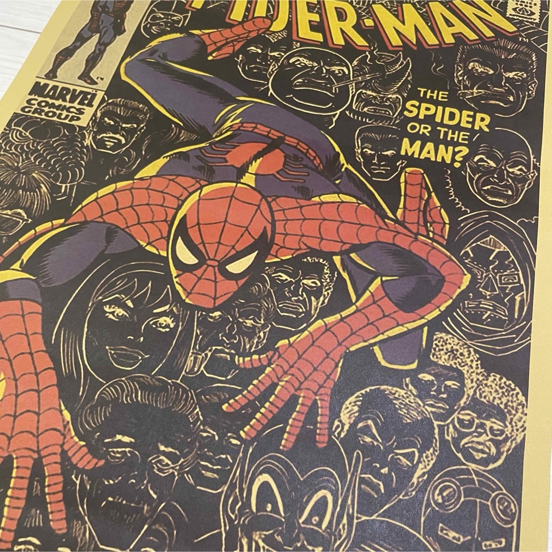 K012 スパイダーマン ポスター アメコミ クラフト レトロ K012 スパイダーマン ポスター アメコミ クラフト レトロ