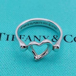 ティファニー(Tiffany & Co.)のTiffany & Co. リング　指輪　オープンハート　11号　シルバー925(リング(指輪))