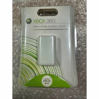 XBOX360 リチャージブル バッテリー パック (ホワイト) / Recha(その他)