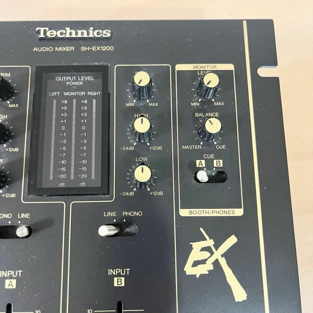 Technics(テクニクス)のDJミキサー　Technics SH-EX1200-K テクニクス　綺麗目 楽器のDJ機器(DJミキサー)の商品写真