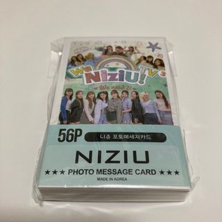 ニジュー(NiziU)のniziu メッセージカード56枚入り(K-POP/アジア)
