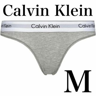 カルバンクライン ck Tバック Calvin Klein M グレー 下着(ショーツ)