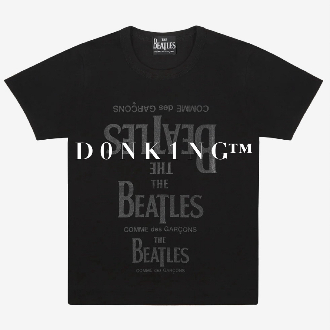 COMME des GARCONS - コムデギャルソン ビートルズ ブラック COMME des GARCONS - コムデギャルソン ビートルズ ブラック