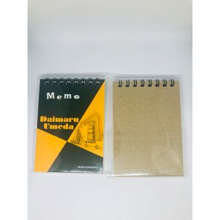 Maruman - maruman まるまん 大丸 梅田 コラボ 非売品 メモ帳 2冊