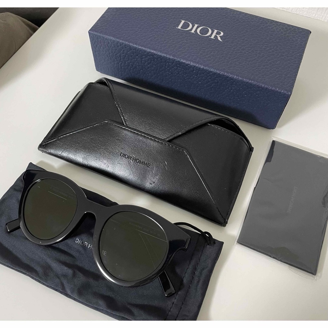 DIOR HOMME - DIOR HOMME BLACKTIE 218 フラット サングラスの DIOR HOMME - DIOR HOMME BLACKTIE 218 フラット サングラスの