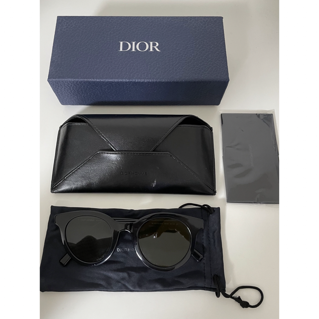 DIOR HOMME - DIOR HOMME BLACKTIE 218 フラット サングラスの DIOR HOMME - DIOR HOMME BLACKTIE 218 フラット サングラスの