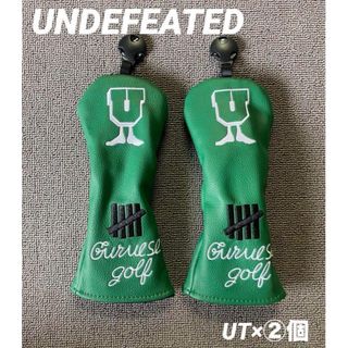 UNDEFEATEDアンディフィーテッドマルボンUT用クラブカバー②個セット新品