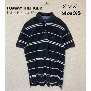 トミーヒルフィガー(TOMMY HILFIGER)のTOMMY HILFIGER トミーヒルフィガー ポロシャツ USA輸入古着XS(ポロシャツ)