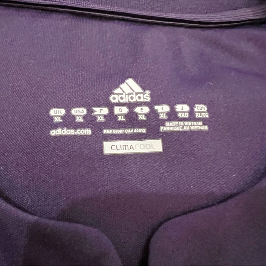 希少XL★adidas アディダス レアルマドリード ユニフォーム ゲームシャツ メンズのトップス(Tシャツ/カットソー(半袖/袖なし))の商品写真