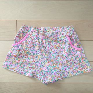 エイチアンドエム(H&M)のＨ＆Ｍ 短パン ショートパンツ 110 花柄 エイチアンドエム(パンツ/スパッツ)