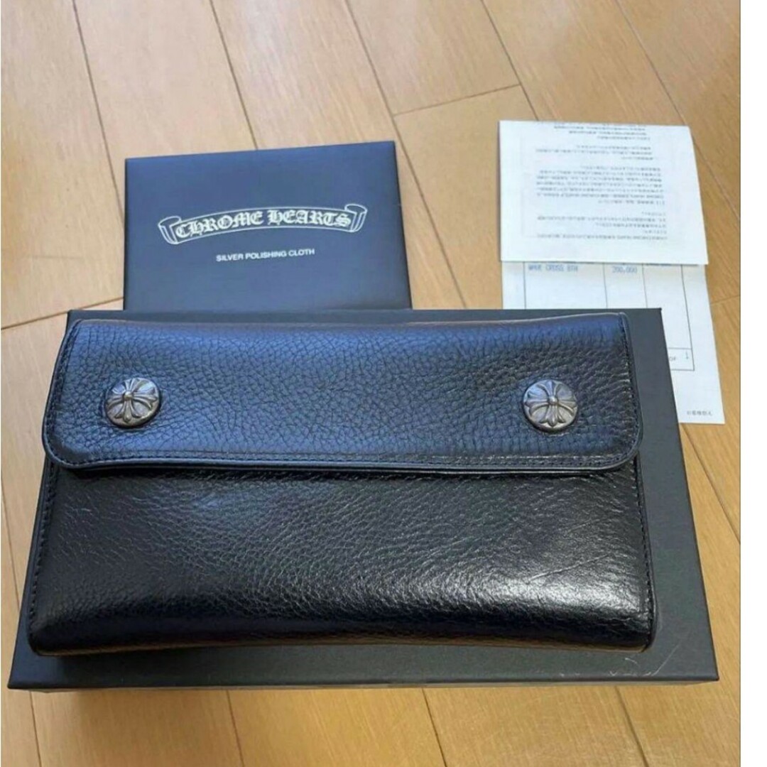 最高級品質!美品!クロムハーツ ウェーブクロス wallet 財布 最高級品質!美品!クロムハーツ ウェーブクロス wallet 財布