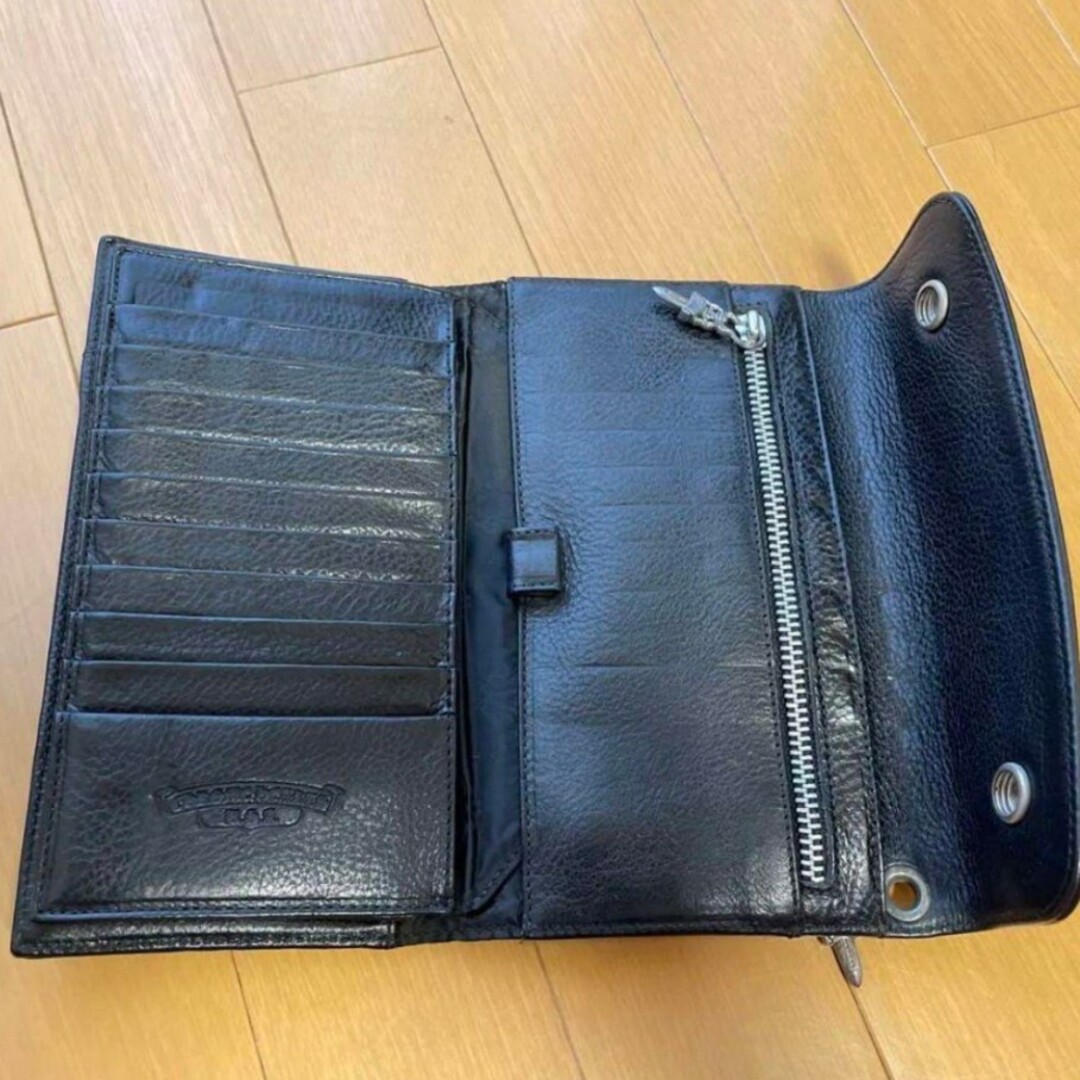 最高級品質!美品!クロムハーツ ウェーブクロス wallet 財布 最高級品質!美品!クロムハーツ ウェーブクロス wallet 財布