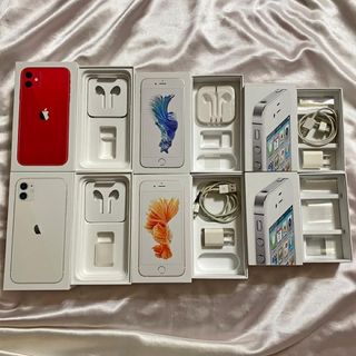 iPhone - iPhone箱 イヤホンケース USBケーブル USB電源アダプタ