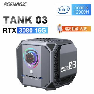 極美品 ACEMAGIC TANK 03 【超高性能ゲーミングミニPC】(PCパーツ)