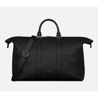 クリスチャンディオール(Christian Dior)の新作 新品 ディオール WEEKENDER 40 バッグ メンズ ブラック(トラベルバッグ/スーツケース)