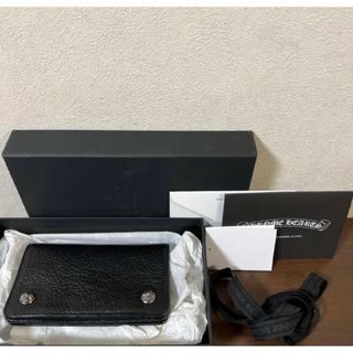 クロムハーツ(Chrome Hearts)の最高級品質！美品！クロムハーツ 2zip wallet 財布(折り財布)