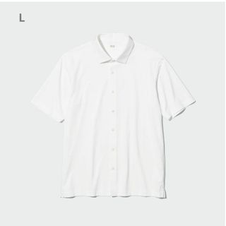 ユニクロ(UNIQLO)の【2023年モデル】UNIQLOエアリズムポロシャツフルオープン457834 L(ポロシャツ)