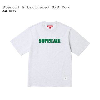 シュプリーム(Supreme)のSupreme Stencil Embroidered S/S Top "(Tシャツ(半袖/袖なし))