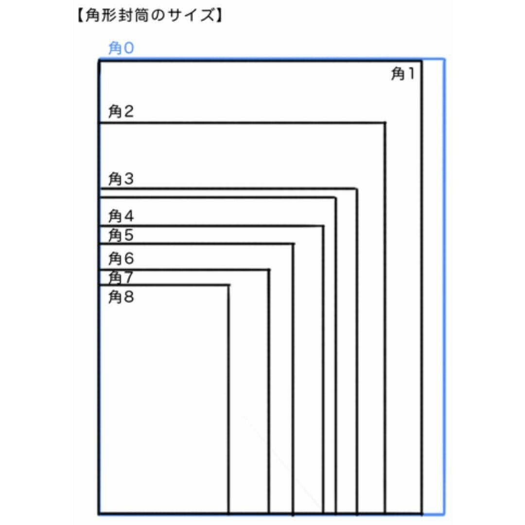 角1(角形1号) B4対応 クラフト封筒 10枚 インテリア/住まい/日用品のオフィス用品(ラッピング/包装)の商品写真