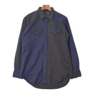 Engineered Garments カジュアルシャツ S 黒x紺 【古着】【中古】