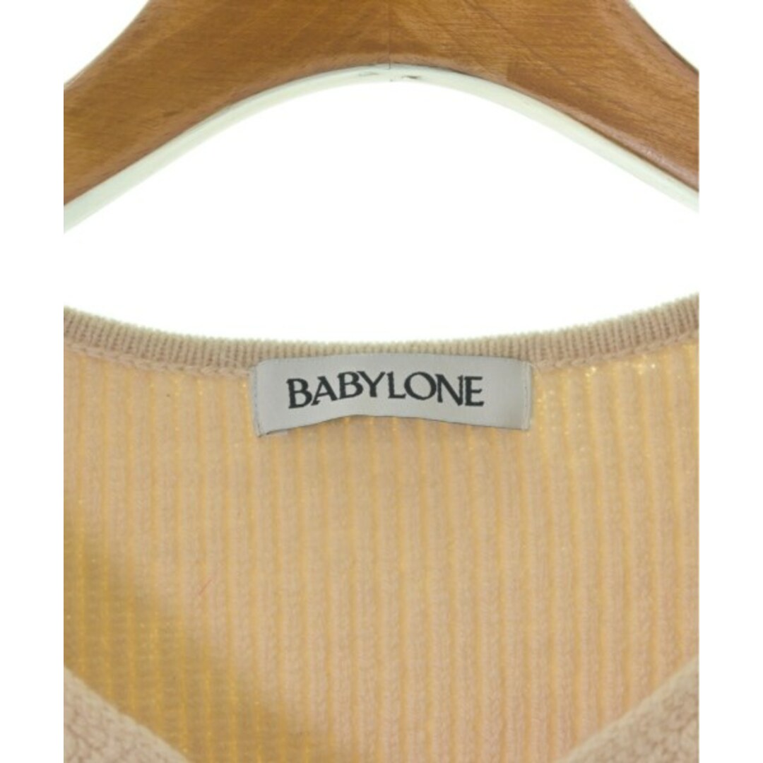 BABYLONE(バビロン)のBABYLONE バビロン ニット・セーター F ベージュ 【古着】【中古】 レディースのトップス(ニット/セーター)の商品写真