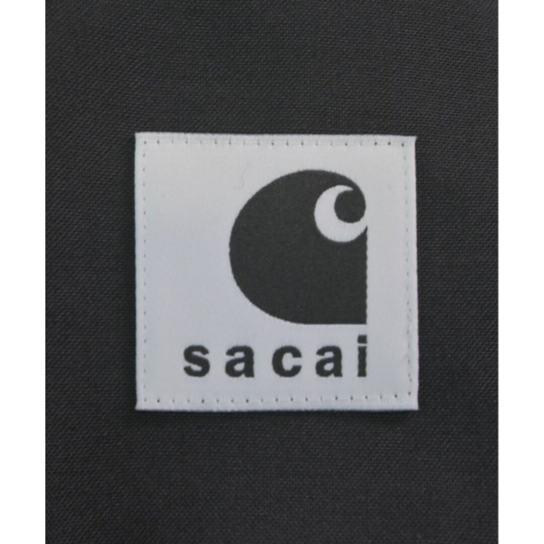 sacai(サカイ)のsacai サカイ ワンピース 3(L位) 黒 【古着】【中古】 レディースのワンピース(ひざ丈ワンピース)の商品写真