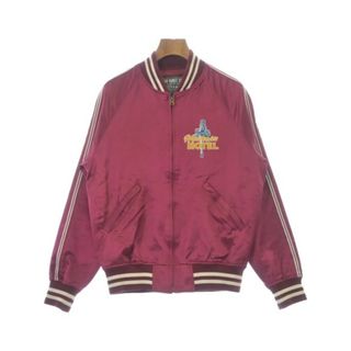 ヒステリックグラマー(HYSTERIC GLAMOUR)のHYSTERIC GLAMOUR ヒステリックグラマー スタジャン S 赤系 【古着】【中古】(スタジャン)