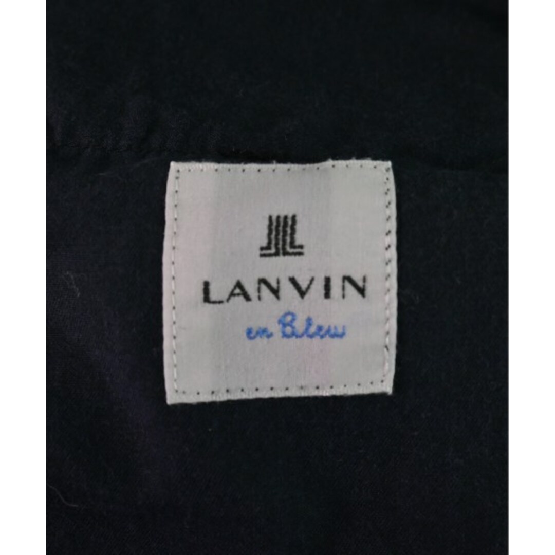 LANVIN en Bleu(ランバンオンブルー)のLANVIN en bleu ランバンオンブルー チノパン 46(M位) 黒 【古着】【中古】 メンズのパンツ(チノパン)の商品写真