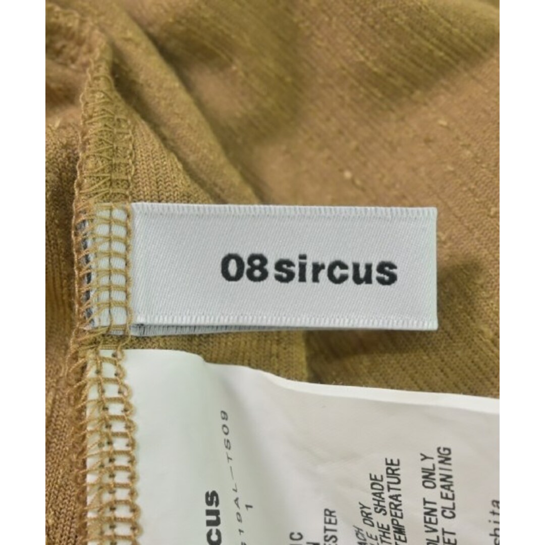 08sircus(ゼロエイトサーカス)の08sircus Tシャツ・カットソー 1(S位) マスタード系 【古着】【中古】 レディースのトップス(カットソー(半袖/袖なし))の商品写真