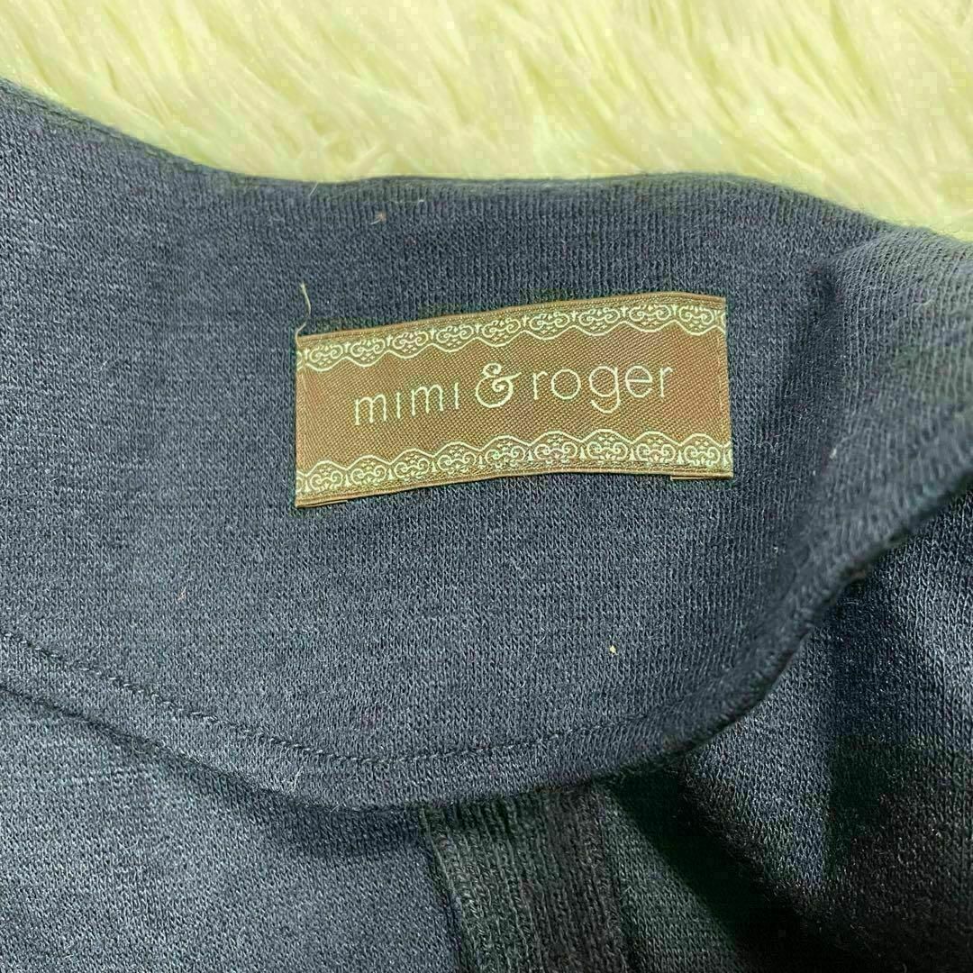 mimi&roger(ミミアンドロジャー)のmimi & roger ノーカラージャケット　ダブルブレスト レディースのジャケット/アウター(ノーカラージャケット)の商品写真