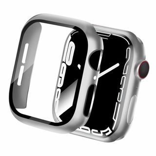 サイズ:38mm_色:シルバーCABOBE 対応 Apple Watch ケ(その他)