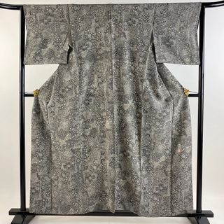 小紋 身丈155.5cm 裄丈64.5cm 正絹 秀品 【中古】(着物)