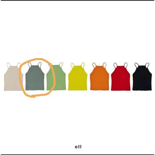 oll kyoto  week colors cami(キャミソール)