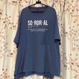 ゆったり　ビッグTシャツ(Tシャツ(半袖/袖なし))