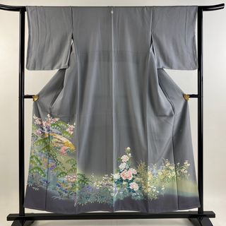 色留袖 身丈154cm 裄丈62cm 正絹 秀品 【中古】(着物)