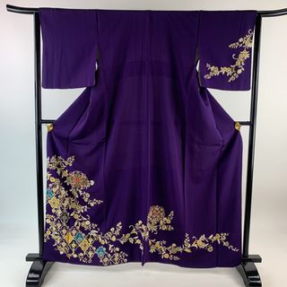 訪問着 身丈162cm 裄丈63.5cm 正絹 秀品 【中古】(着物)