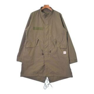 ユニフォームエクスペリメント(uniform experiment)のuniform experiment モッズコート 4(XL位) カーキ 【古着】【中古】(モッズコート)