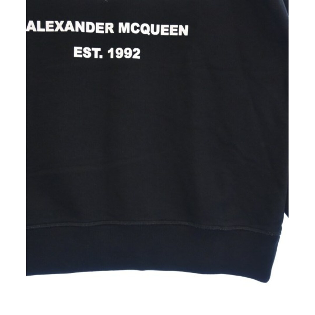 Alexander McQueen(アレキサンダーマックイーン)のALEXANDER MCQUEEN スウェット 38(S位) 黒 【古着】【中古】 メンズのトップス(スウェット)の商品写真