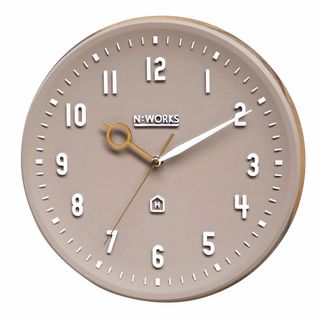 【色: グレー】【】インターフォルム カラー 掛け時計 CL-3931GY ケン(置時計)